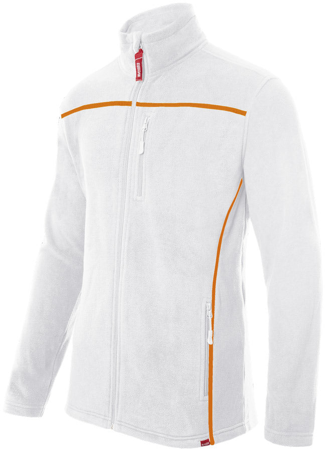 WHITE FLEECE JACKET