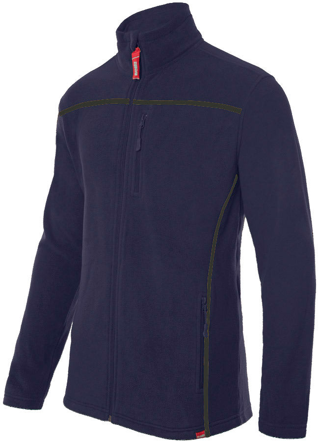 NAVY BLUE FLEECE JACKET