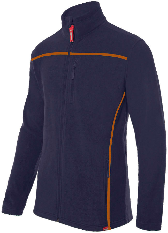 NAVY BLUE FLEECE JACKET