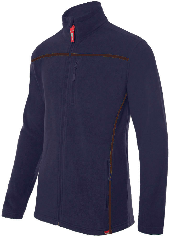 NAVY BLUE FLEECE JACKET