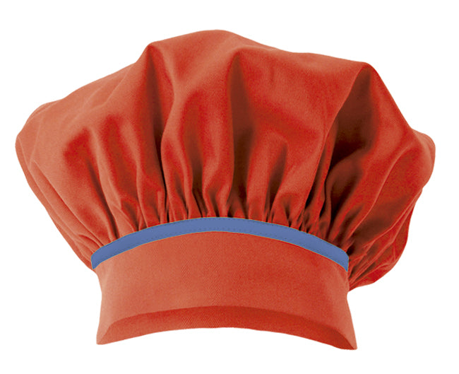 TOQUE FRANÇAISE ROUGE CORAIL