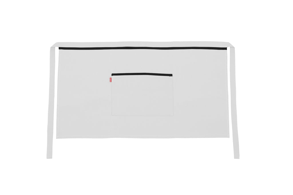 TABLIER COURT BLANC