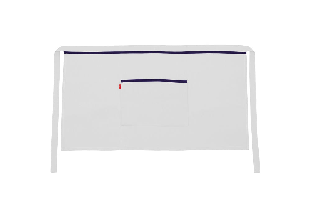 TABLIER COURT BLANC