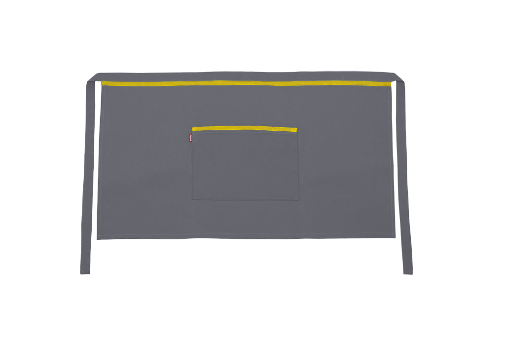 TABLIER COURT GRIS