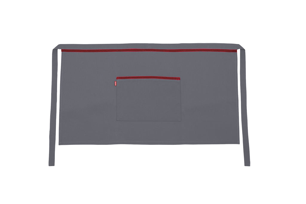 TABLIER COURT GRIS
