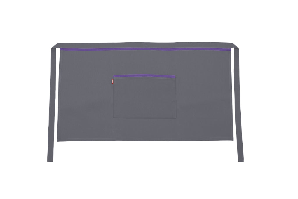 TABLIER COURT GRIS