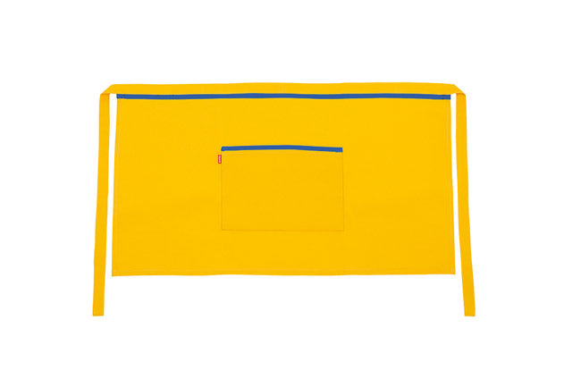 TABLIER COURT JAUNE