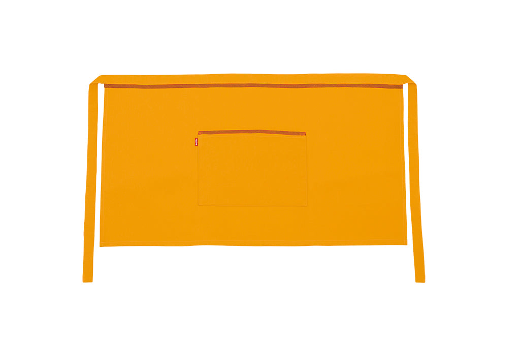 TABLIER COURT ORANGE FLUO