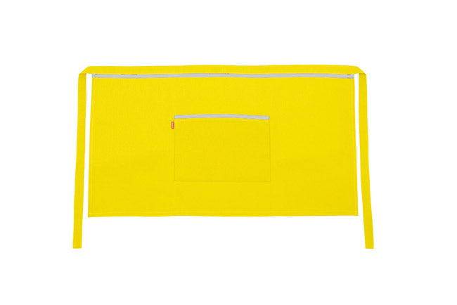 TABLIER COURT JAUNE FLUO