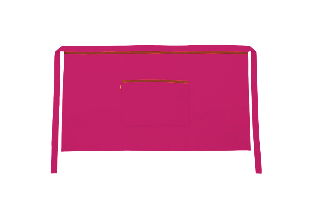 TABLIER COURT FUCHSIA