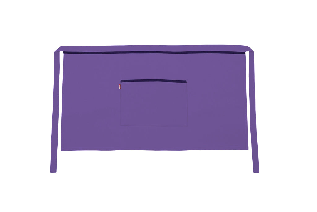 TABLIER COURT MAUVE