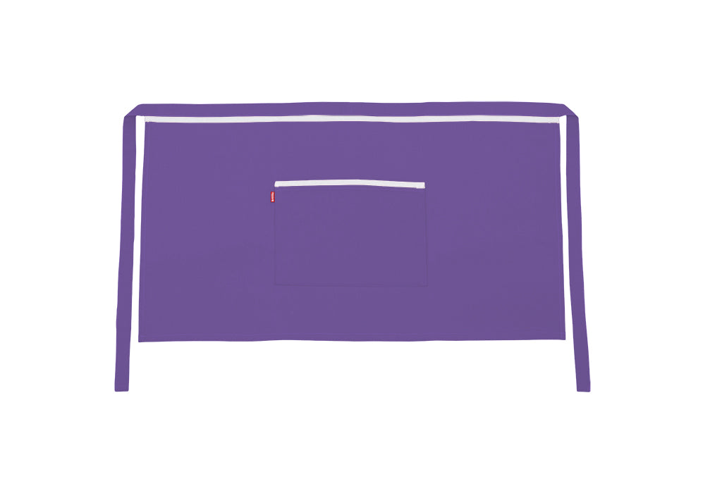 TABLIER COURT MAUVE
