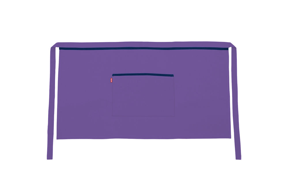 TABLIER COURT MAUVE