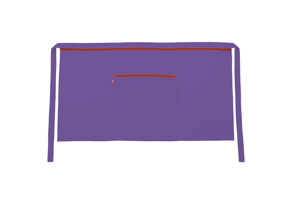 TABLIER COURT MAUVE