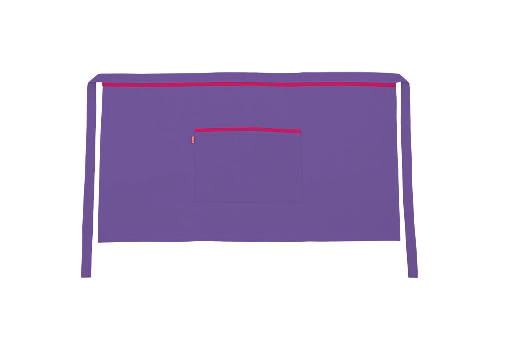 TABLIER COURT MAUVE