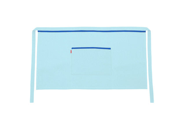 TABLIER COURT TURQUOISE CLAIR