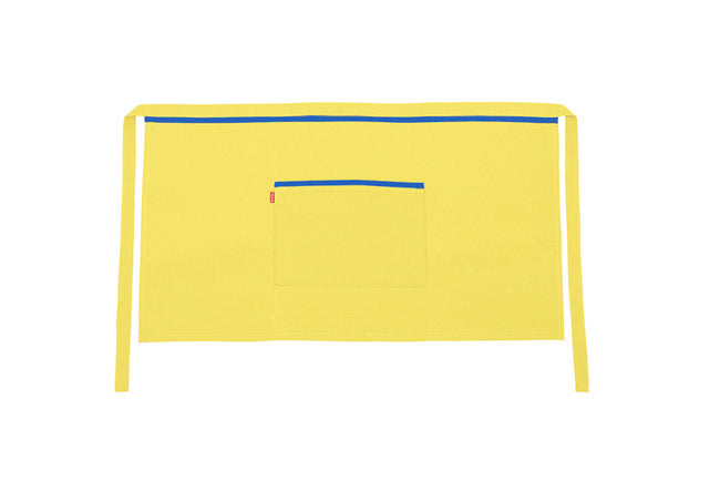 TABLIER COURT JAUNE CLAIR