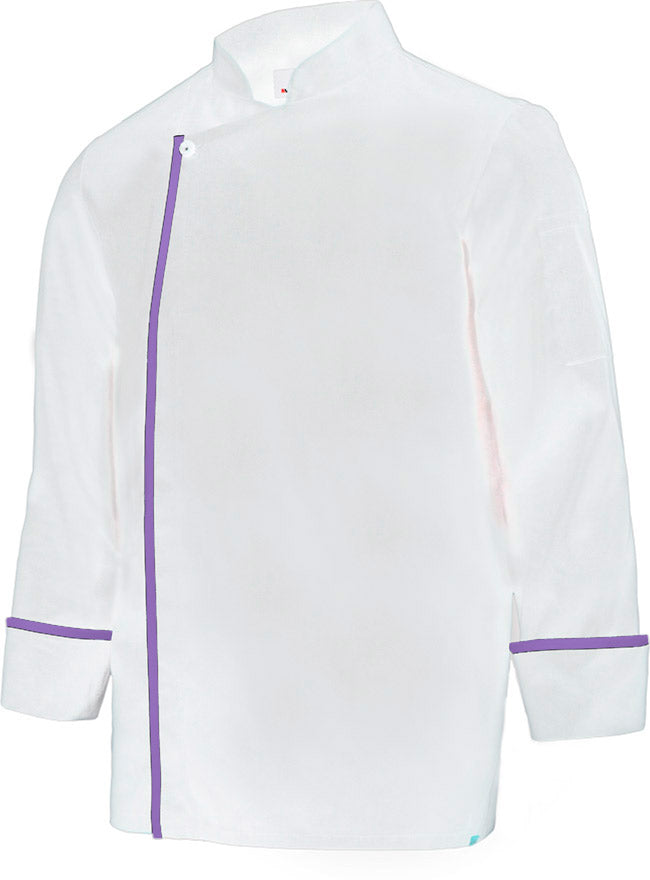 VESTE CUISINE ML FEMME BLANC