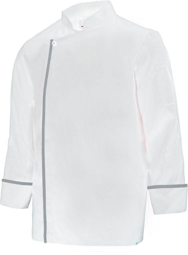 VESTE CUISINE ML FEMME BLANC