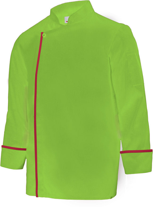 VESTE CUISINE ML FEMME CITRON VERT