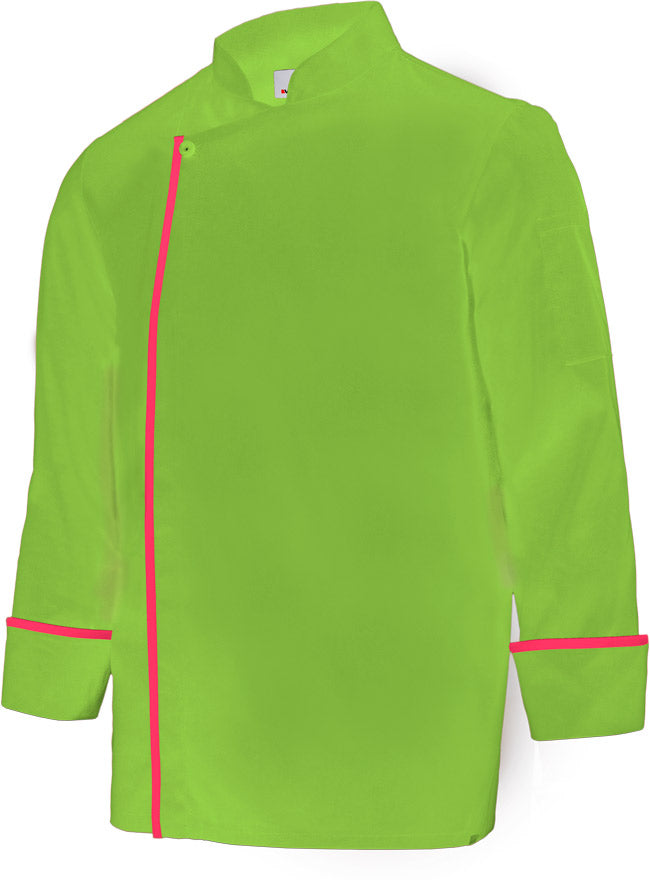 VESTE CUISINE ML FEMME CITRON VERT