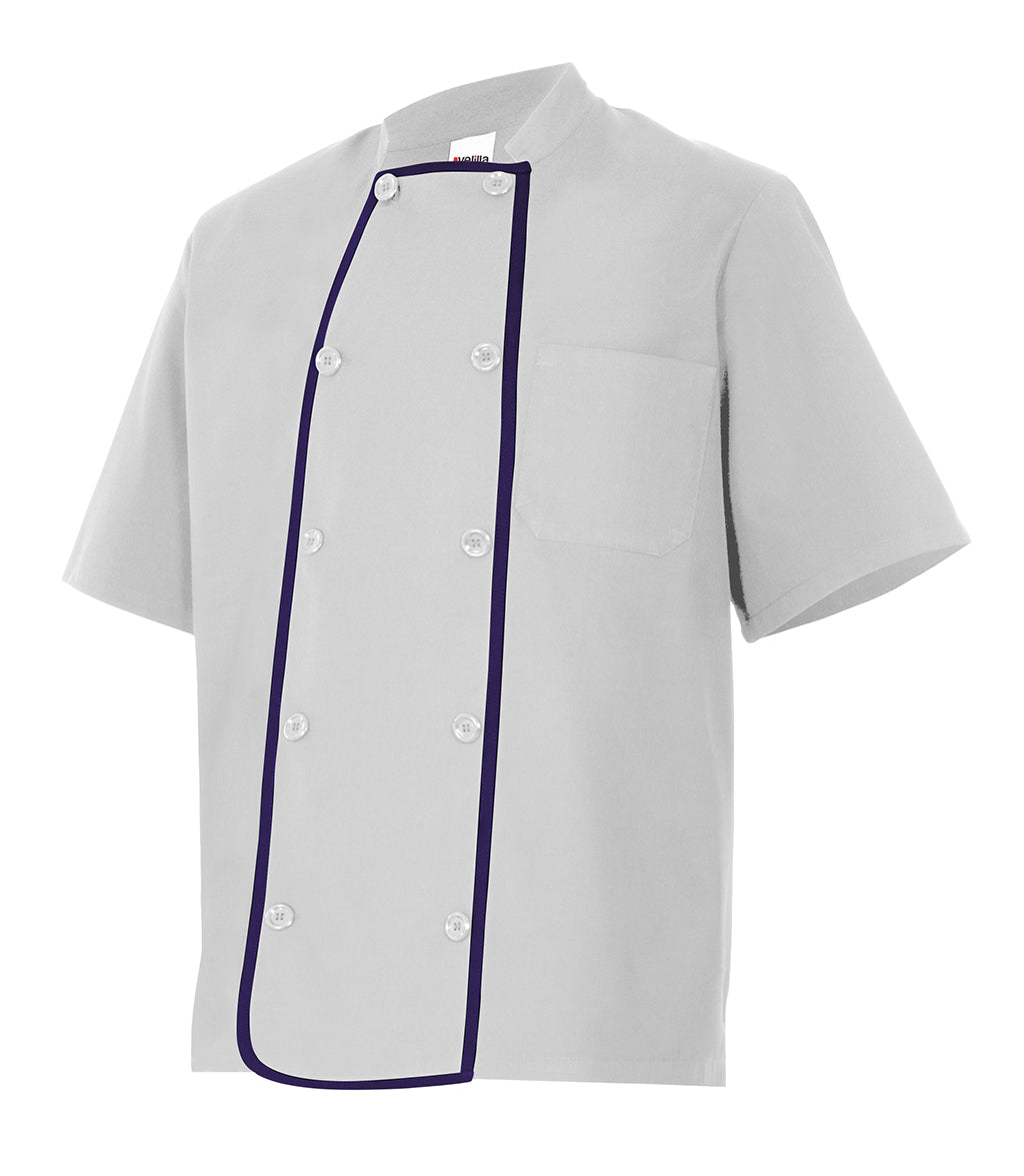 VESTE CUISINE MC BLANC
