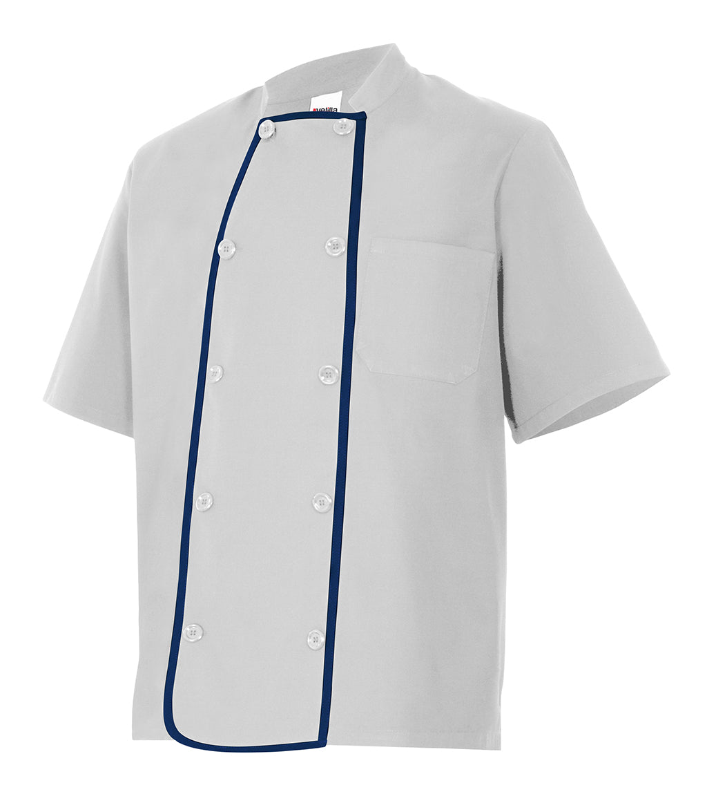 VESTE CUISINE MC BLANC