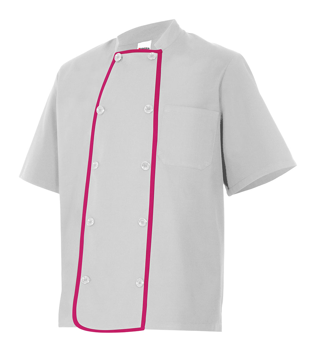 VESTE CUISINE MC BLANC