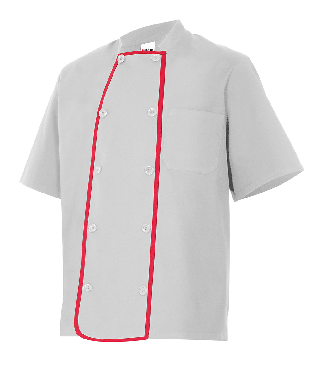 VESTE CUISINE MC BLANC