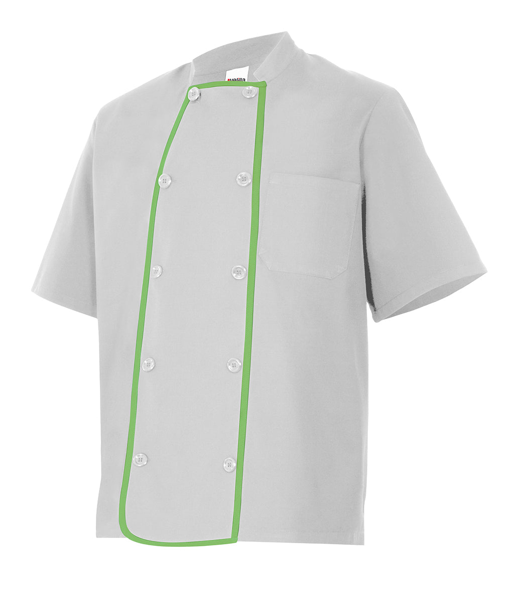 VESTE CUISINE MC BLANC
