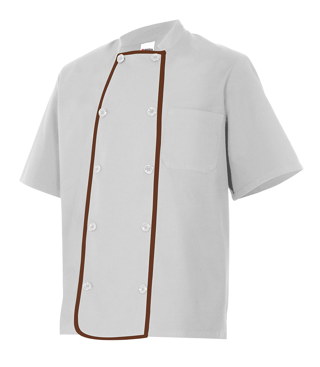 VESTE CUISINE MC BLANC