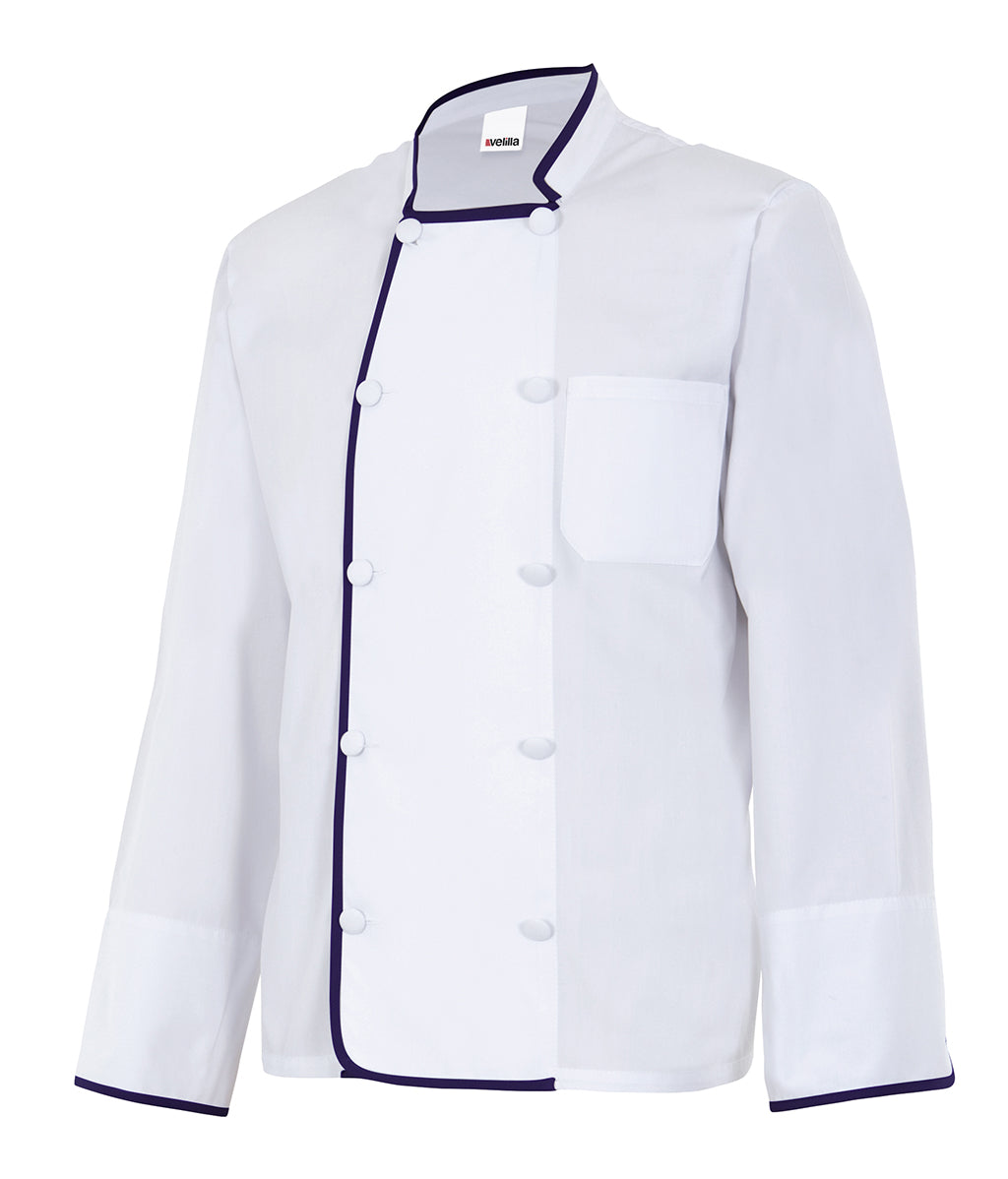 VESTE CUISINE ML BLANC