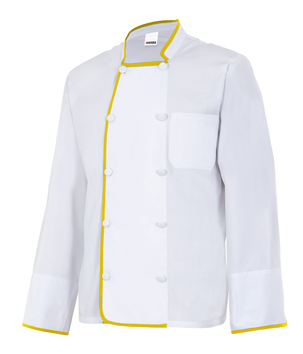 VESTE CUISINE ML BLANC