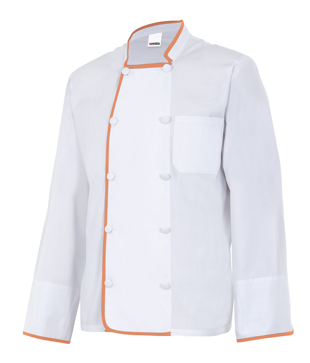 VESTE CUISINE ML BLANC