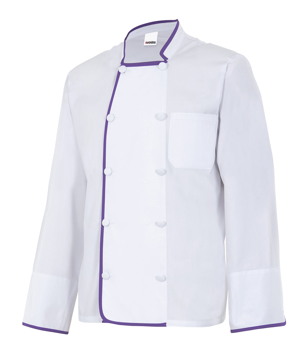 VESTE CUISINE ML BLANC