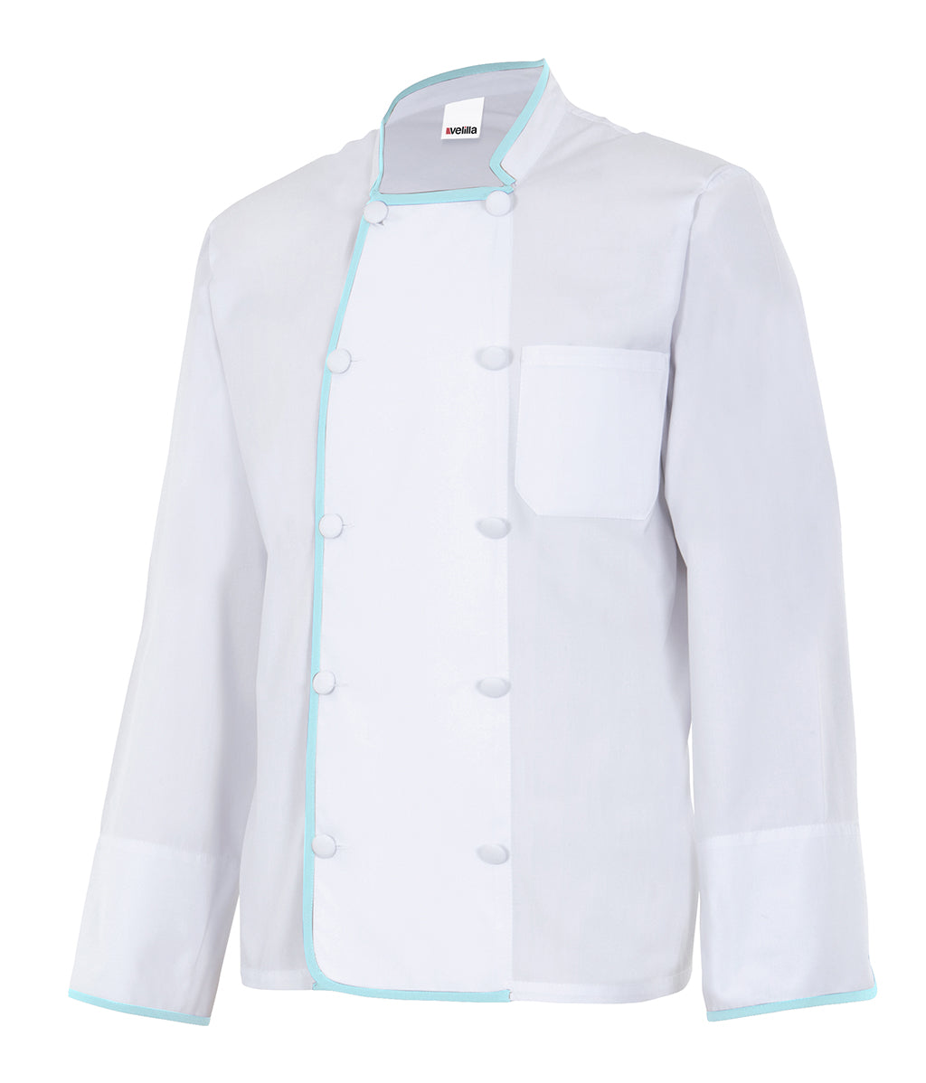 VESTE CUISINE ML BLANC