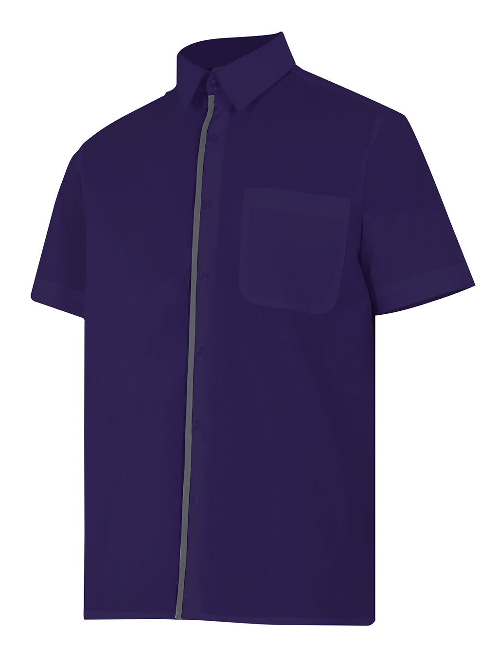 CHEMISE MC BLEU MARINE