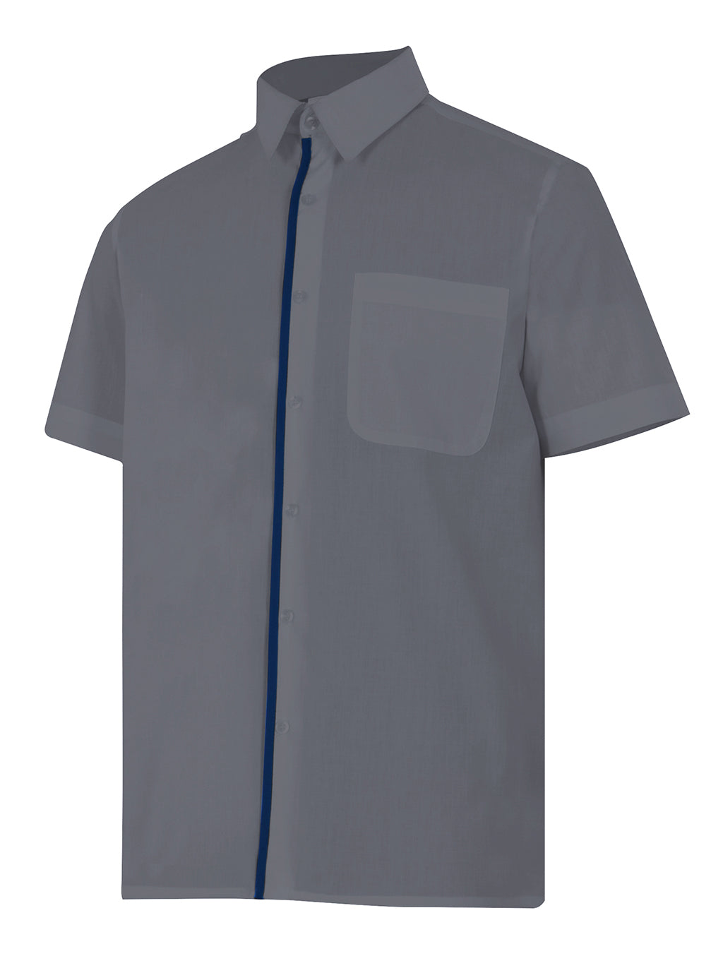 CHEMISE MC GRIS