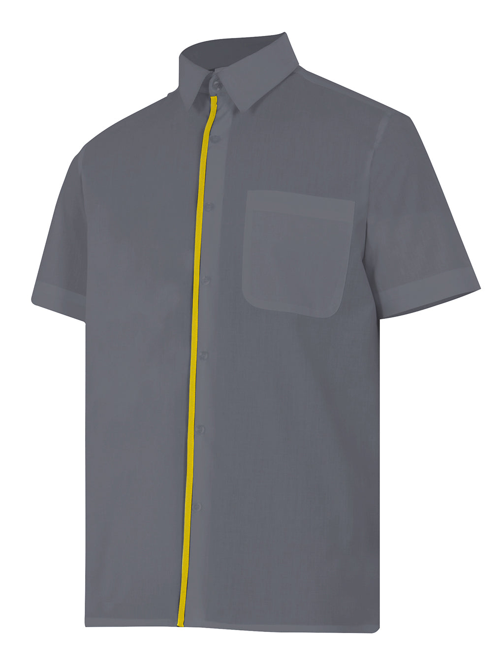 CHEMISE MC GRIS