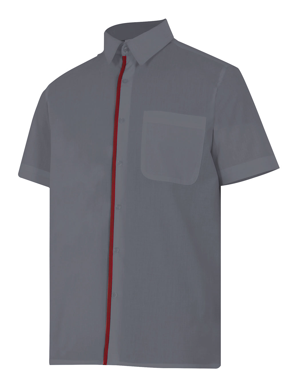 CHEMISE MC GRIS