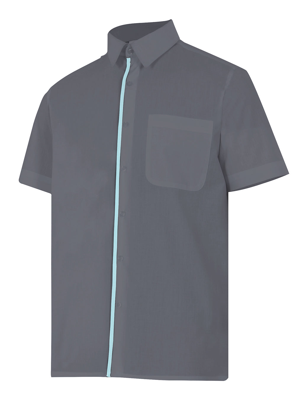 CHEMISE MC GRIS