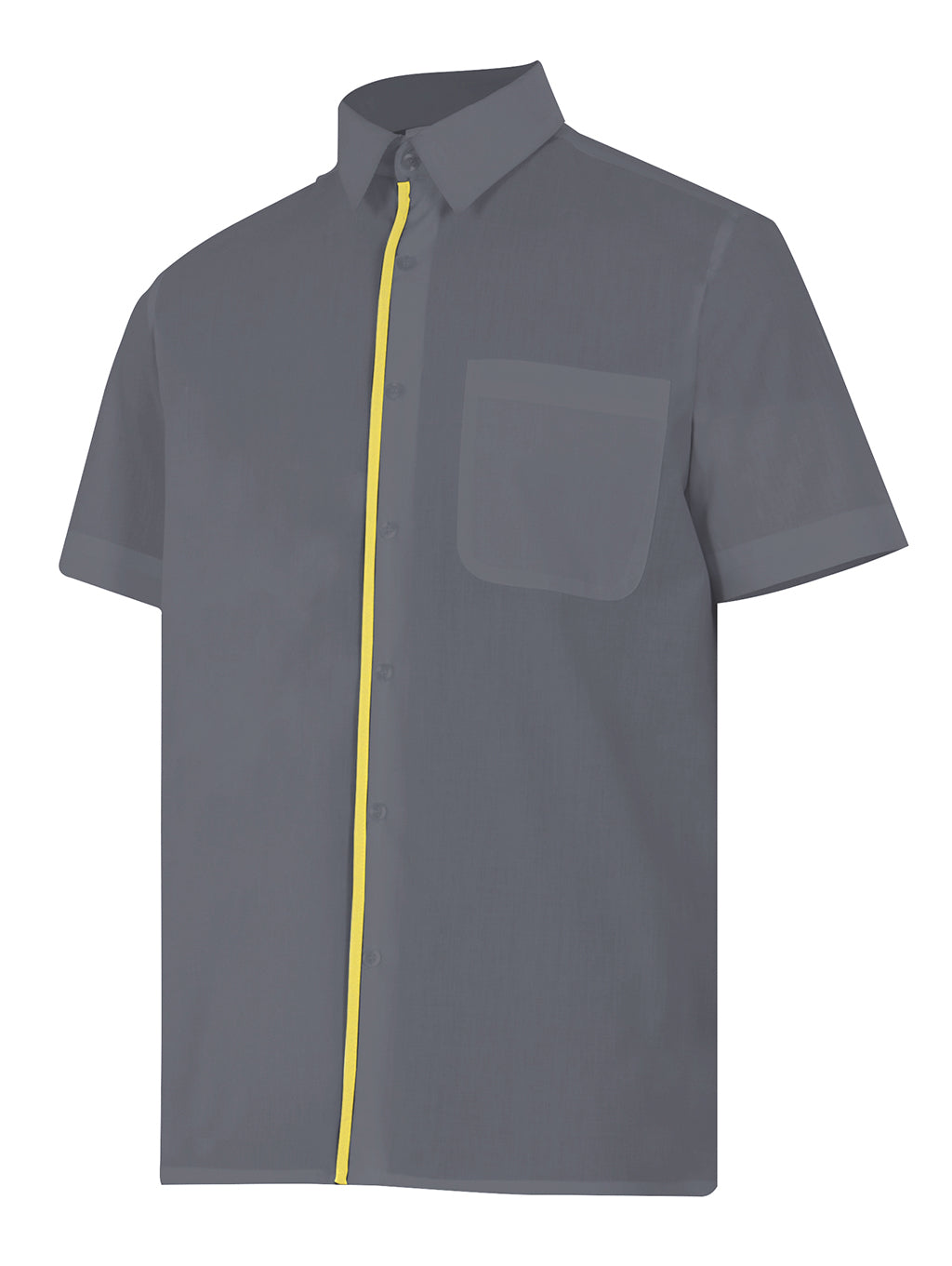 CHEMISE MC GRIS