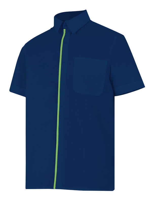 CHEMISE MC BLUE ROI