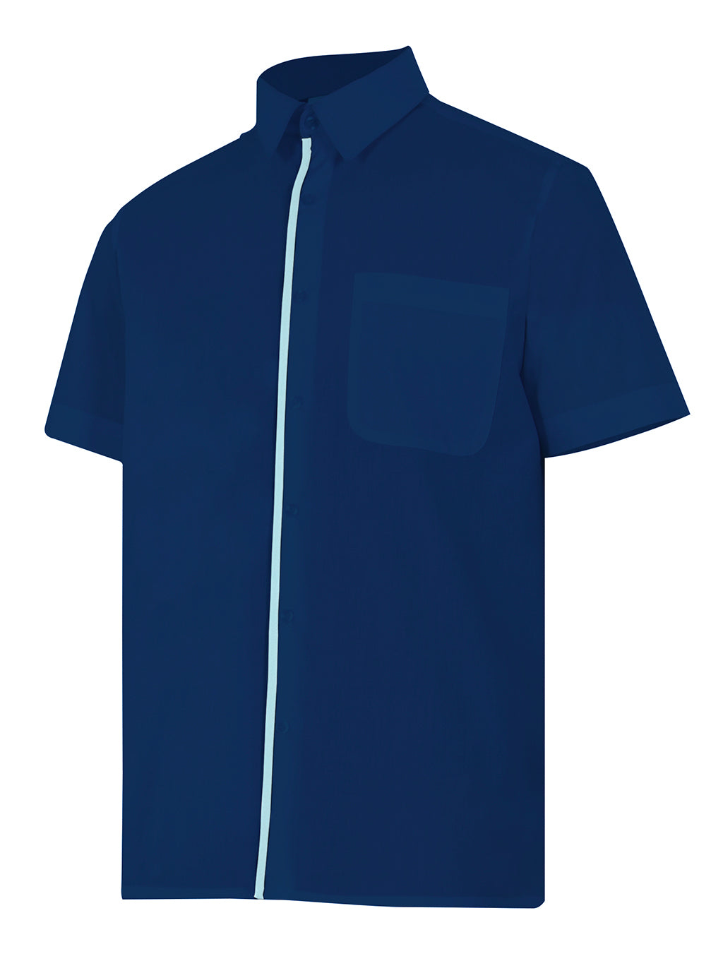 SHIRT MC BLUE ROYAL