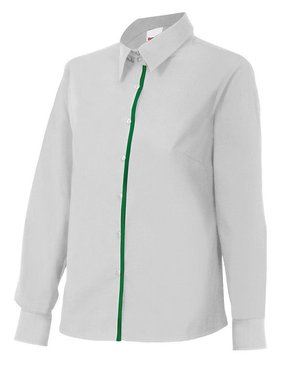 CHEMISE ML FEMME BLANC