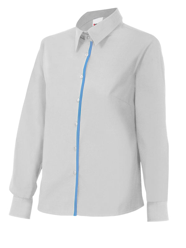 CHEMISE ML FEMME BLANC