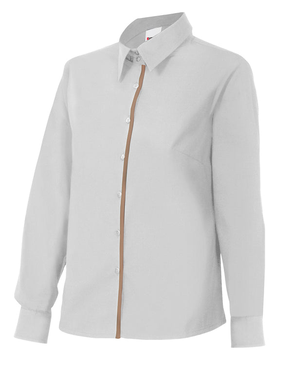 CHEMISE ML FEMME BLANC