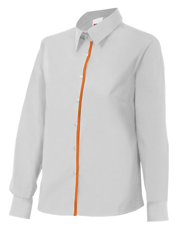 CHEMISE ML FEMME BLANC