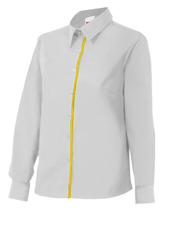 CHEMISE ML FEMME BLANC