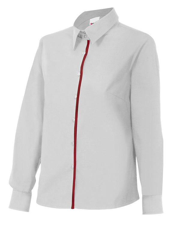 CHEMISE ML FEMME BLANC